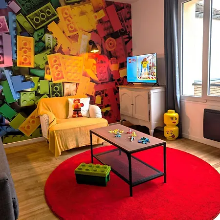Apartment Brick And Dream - 20min Disneyland - Familly - Parking *