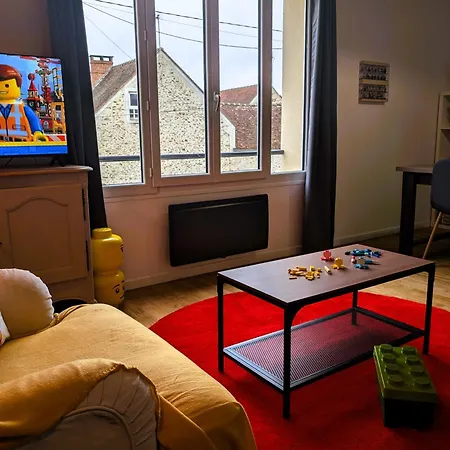 Apartment Brick And Dream - 20min Disneyland - Familly - Parking Mortcerf